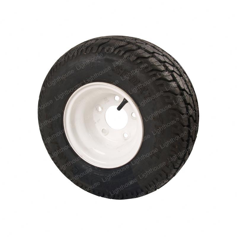 TAYLOR DUNN TIRE WHEEL - 18X8 1/2X8 LRB 5 ON 4.5 BOLT