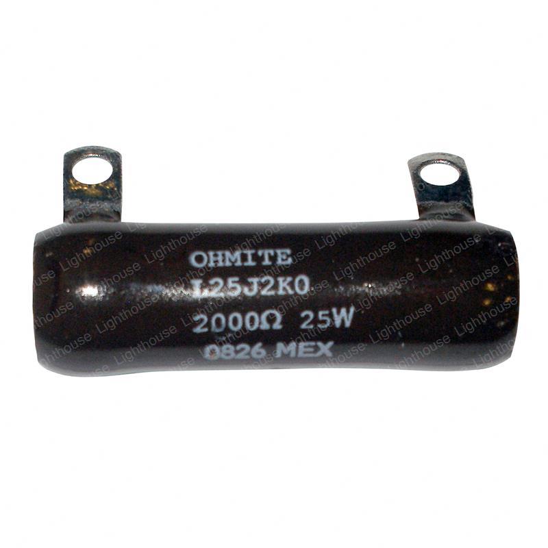 TAYLOR DUNN RESISTOR - 2K OHM 25 WATT