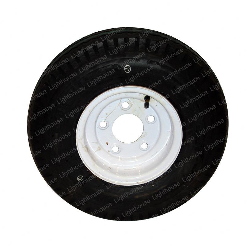 TAYLOR DUNN TIRE ASSEMBLY - 5.70 X 8 LRCFF LRB/FOAM FILL 5 HOL