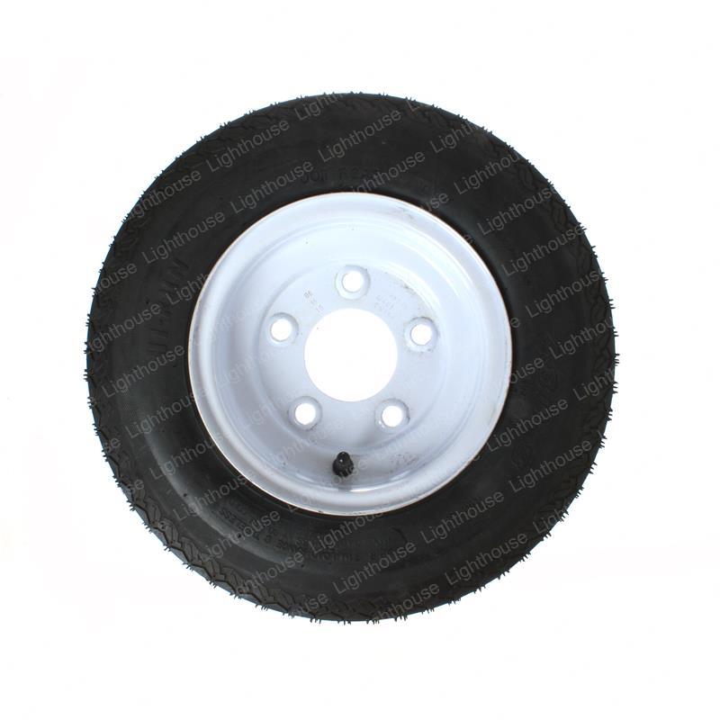 TAYLOR DUNN TIRE WHEEL - 4.80 X 8 LRC FOAM FILLED