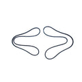TAYLOR DUNN BELT - RAW EDGE SET OF 2