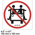 TAYLOR DUNN DECAL - ARMS/LEGS INSIDE 4 WH