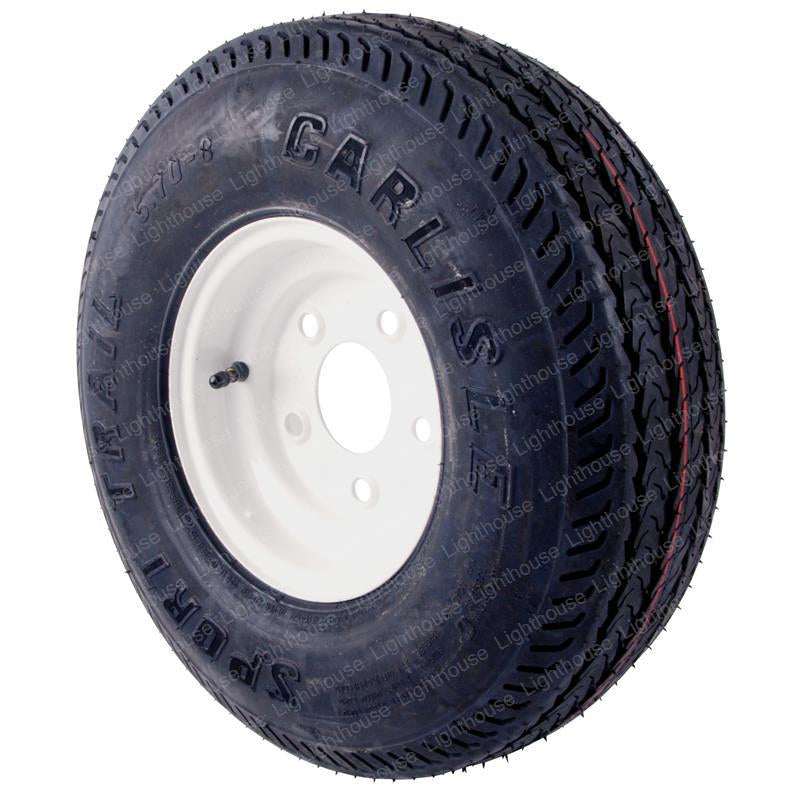 TAYLOR DUNN TIRE WHEEL - 5.7 X 8 LRC 5 ON 4.5 BOLT