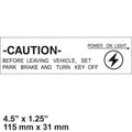 TAYLOR DUNN DECAL CONSOLE