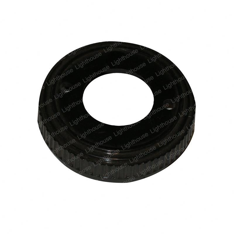 TAYLOR DUNN CAP HORN BUTTON BLK W/HOLE