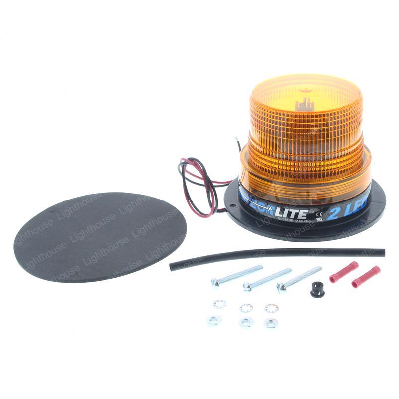 TAYLOR DUNN STROBE ML2 LED - 12-80V AMB - PERM MOUNT - LOW PRO