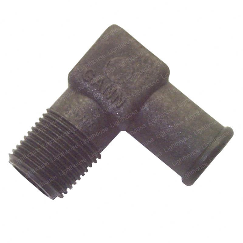 TAYLOR DUNN FITTING - NYLON 5/8 IN HOSE X 3/8 IN NPT 90 DEG