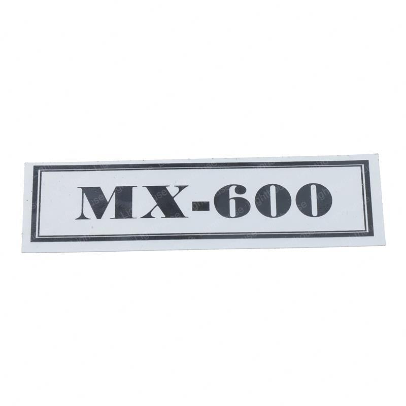 TAYLOR DUNN DECAL MX-600 SMALL