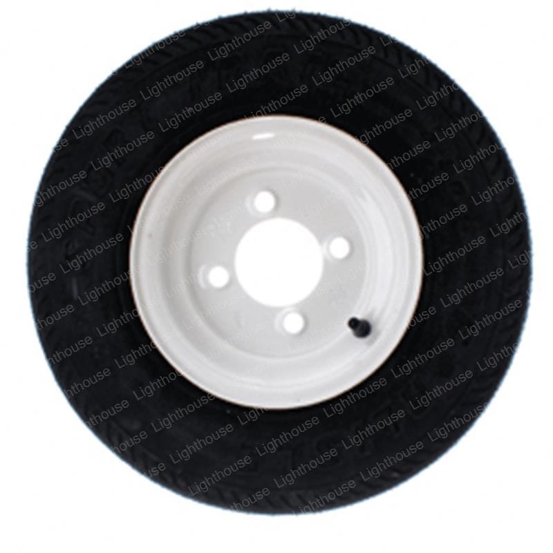TAYLOR DUNN TIRE WHEEL - 4.80X8 LRB 4ON4 PNEUMATIC