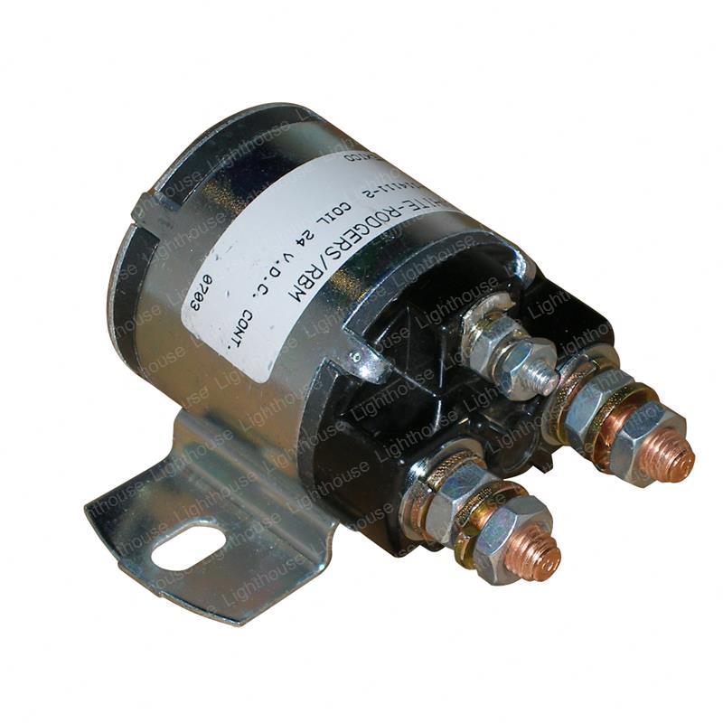 TAYLOR DUNN RELAY - 24VDC 100A SP N/O WHT