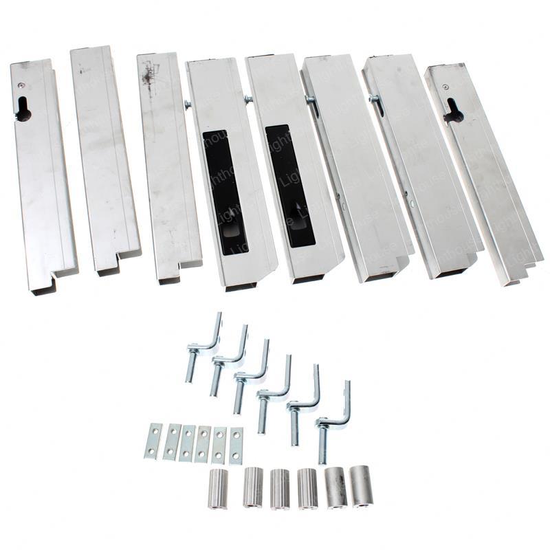 TAYLOR DUNN LTCH HDWR 6 HNG SET ALM SD KIT