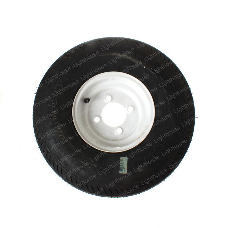 TAYLOR DUNN TIRE WHEEL - 5.7 X 8 LRB 4 ON 4 BOLT SPORT TRAIL