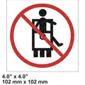 TAYLOR DUNN DECAL - ARMS/LEGS INSIDE 3 WH